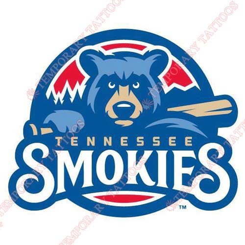 Tennessee Smokies Customize Temporary Tattoos Stickers NO.7750